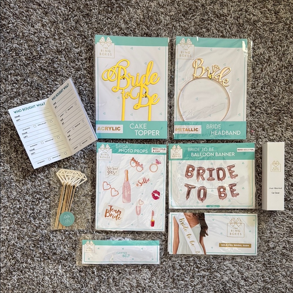 Bride to Be Party Supplies